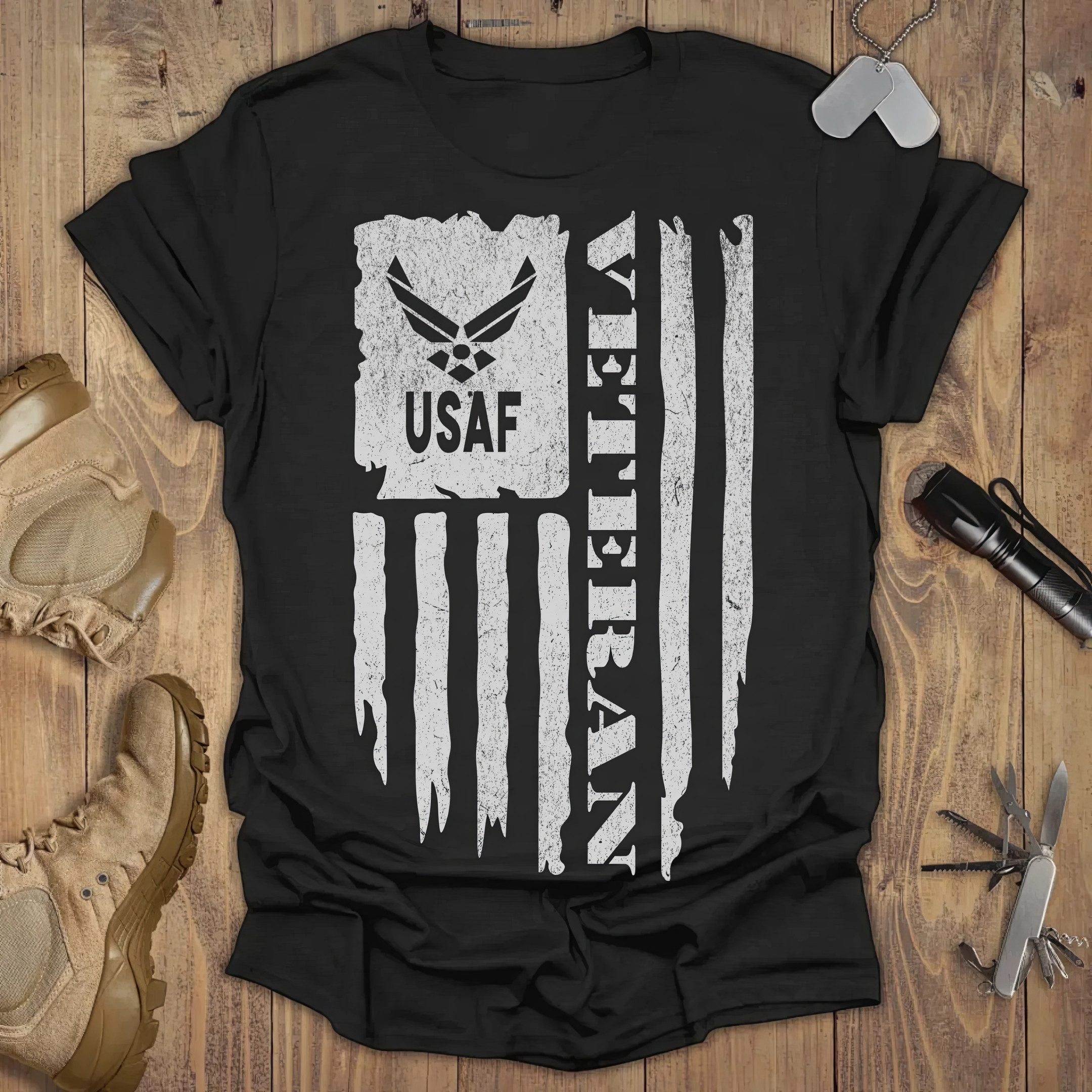USAF Veteran T-shirt American Flag Shirt Gifts For Air Force Veterans USAF Veteran T-shirt American Flag Shirt Gifts For Air Force Veterans