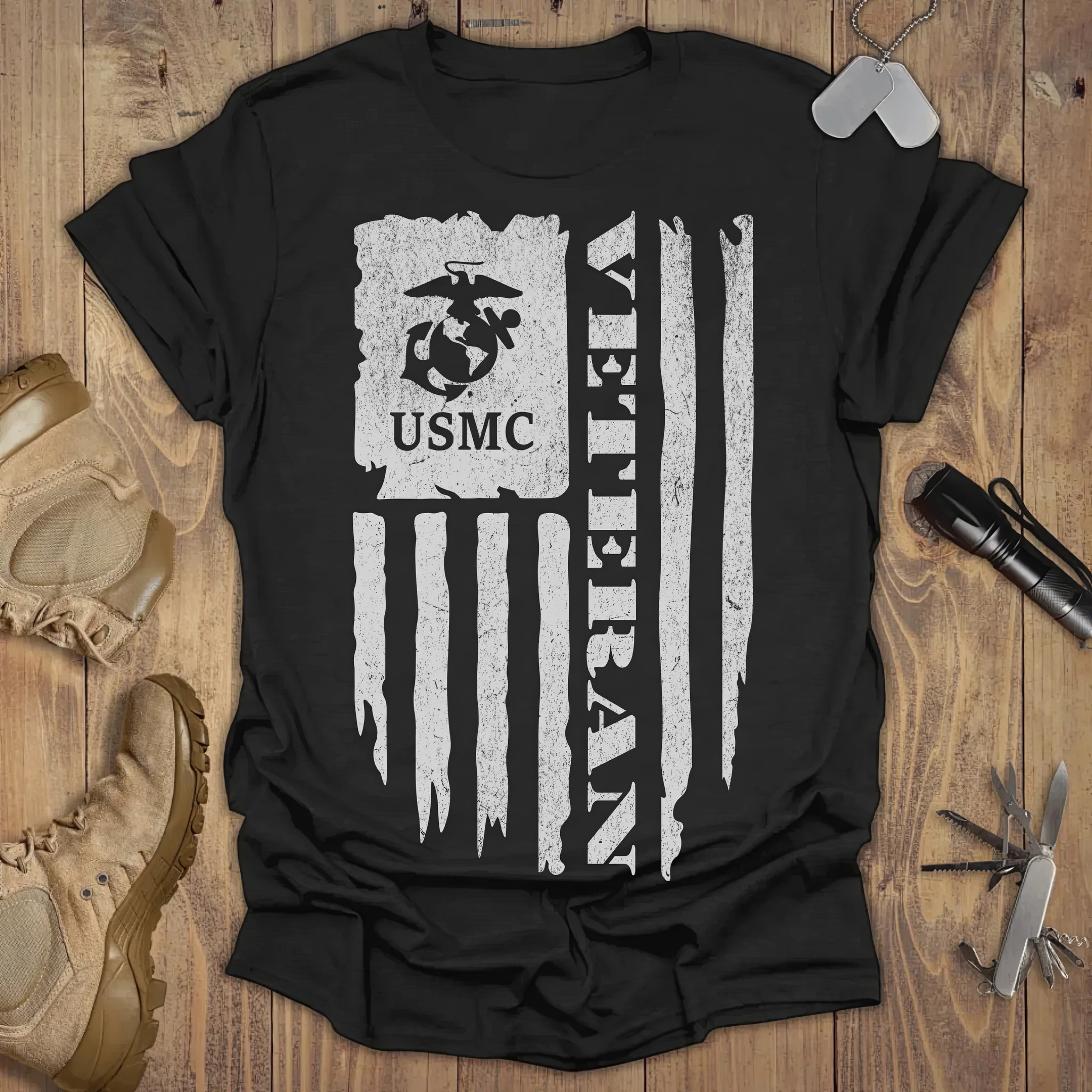 USMC Veteran T-shirt American Flag Patriotic Shirt Gifts For Marine Corps USMC Veteran T-shirt American Flag Patriotic Shirt Gifts For Marine Corps