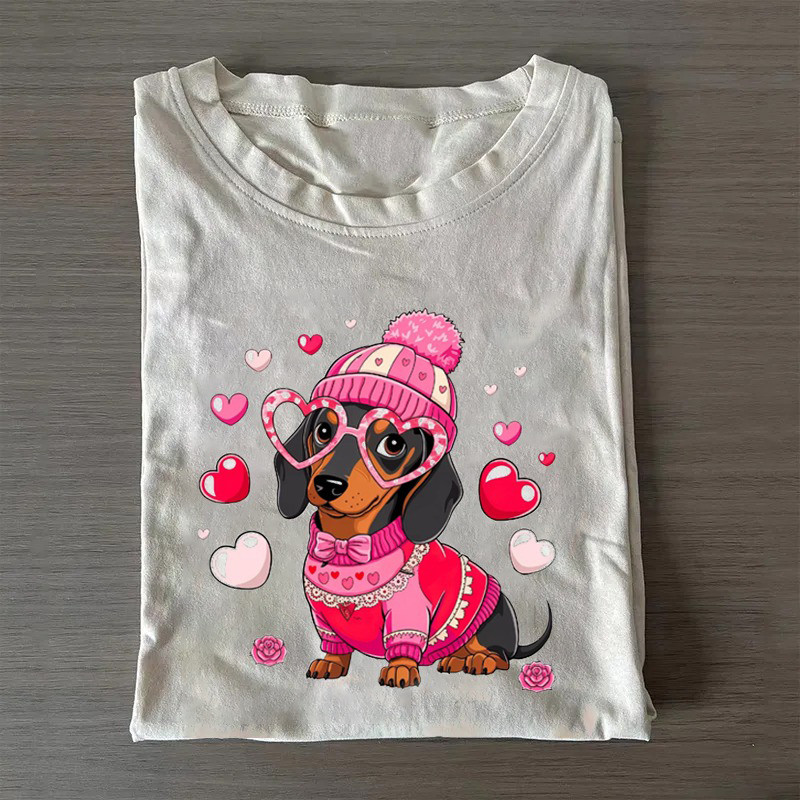 Valentine Dachshund T-Shirt Cute Dachshund Lovers Shirt Cute Mothers Day Gifts Valentine Dachshund T-Shirt Cute Dachshund Lovers Shirt Cute Mothers Day Gifts