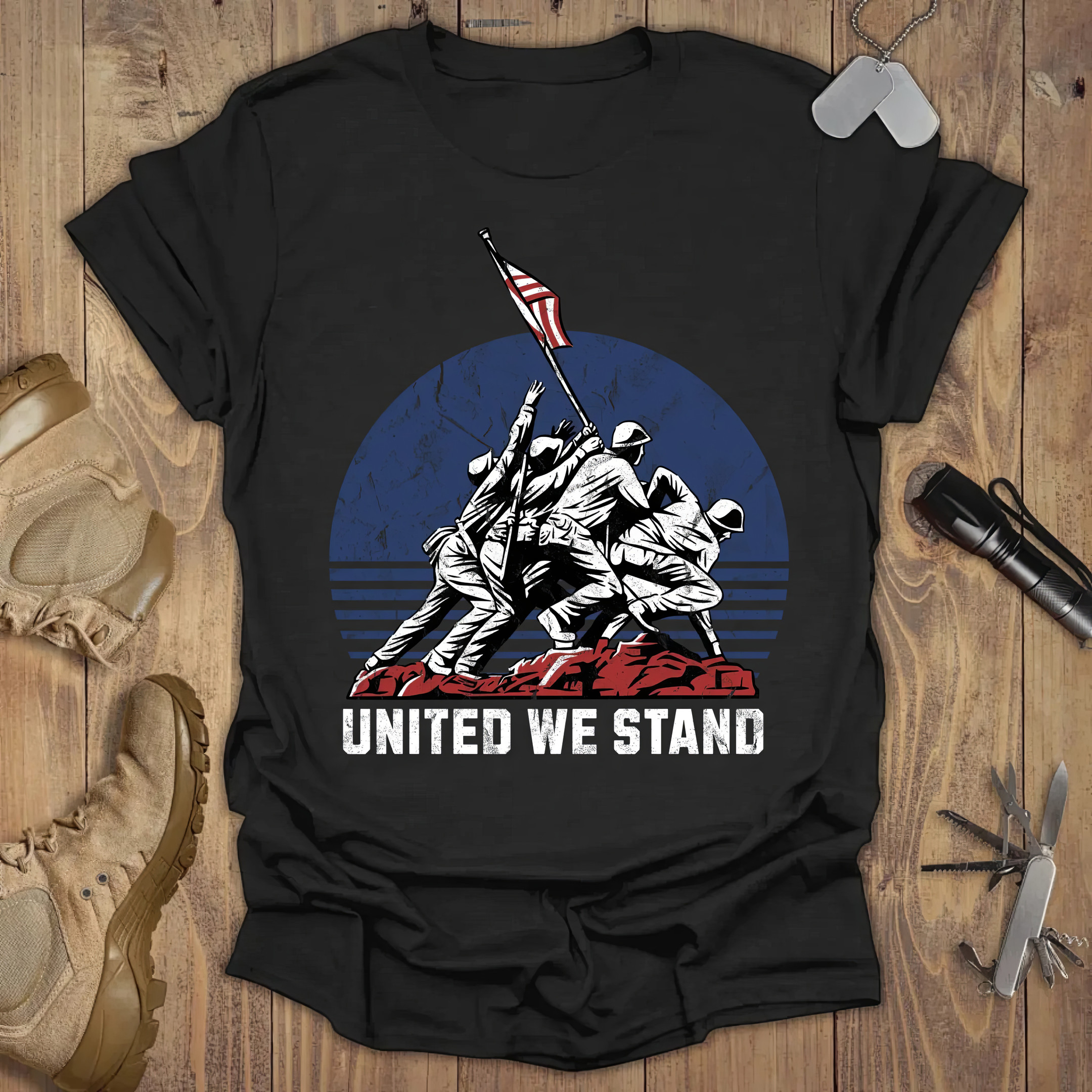 Veterans United We Stand T-shirt USA Patriotic Shirts Mothers Day Gift For My Daughter Veterans United We Stand T-shirt USA Patriotic Shirts Mothers Day Gift For My Daughter