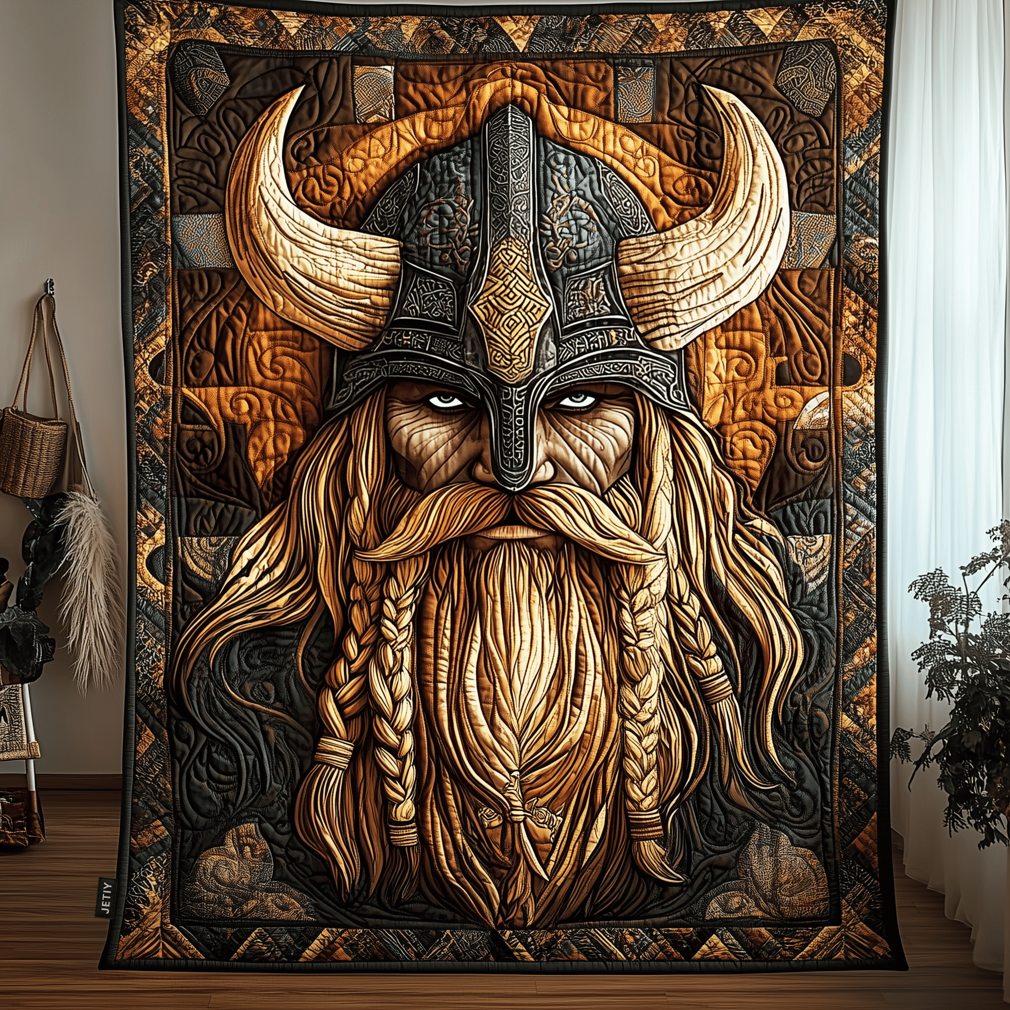 Viking Warrior Quilted Blanket Bring the Family Together with a Blanket Everyone Loves Viking Warrior Quilted Blanket Bring the Family Together with a Blanket Everyone Loves