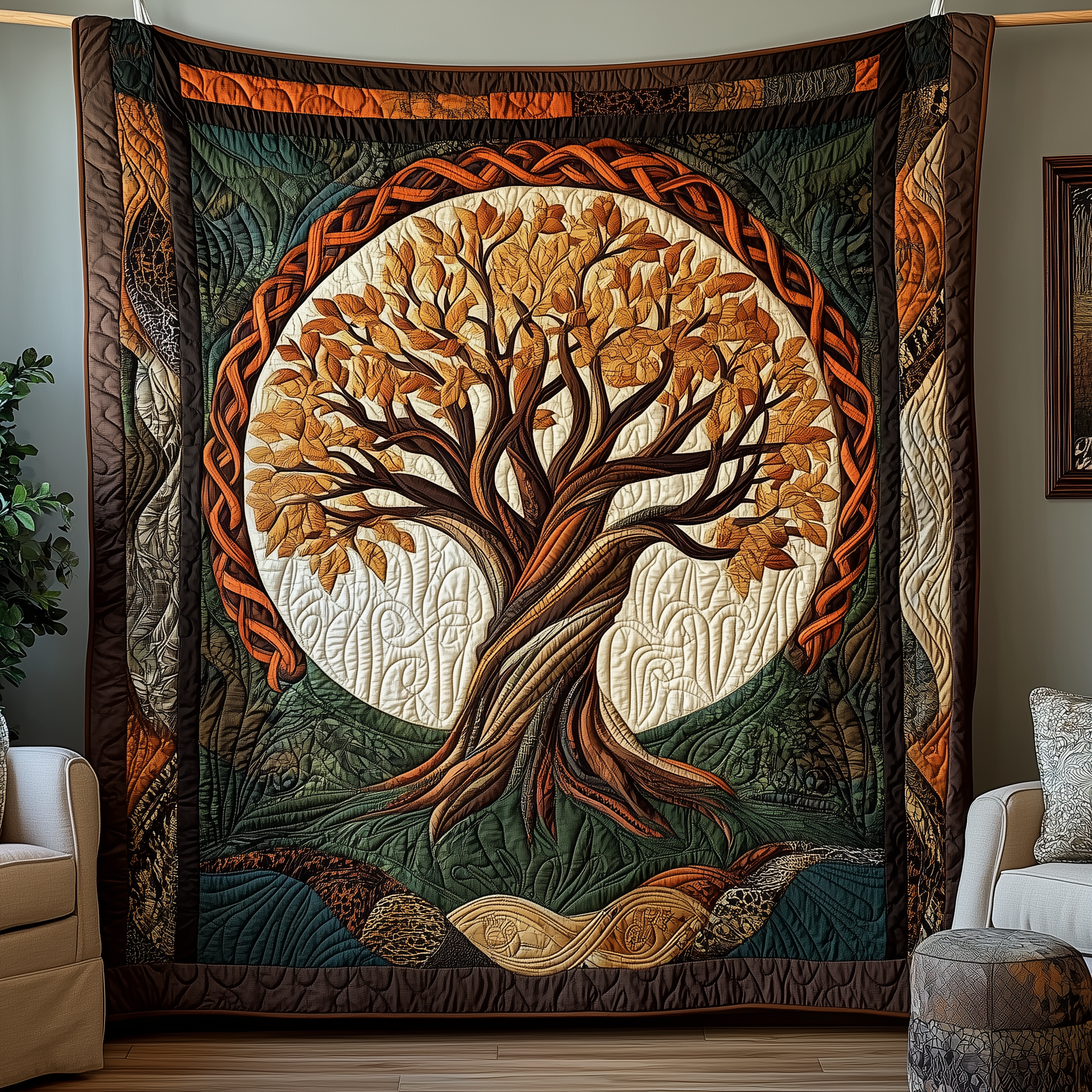 Vintage Tree Of Life Quilted Blanket Best Throw Blanket Good Mothers Day Gifts Vintage Tree Of Life Quilted Blanket Best Throw Blanket Good Mothers Day Gifts