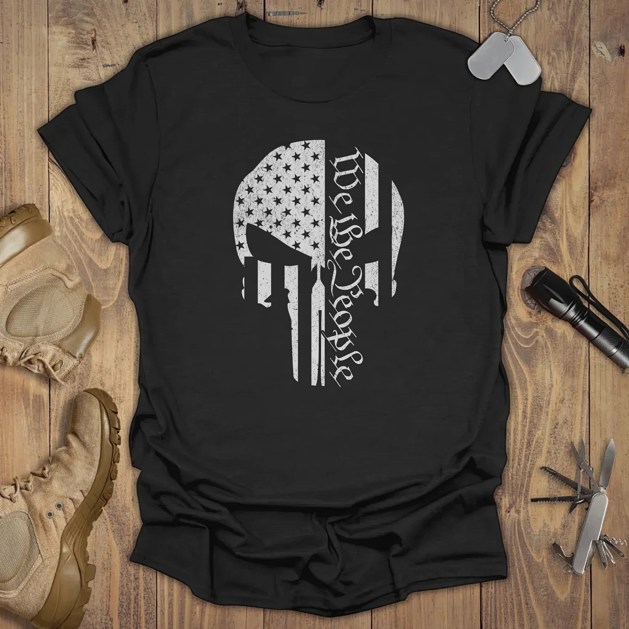 We The People Skull T-Shirt Patriotic Tees Gifts For Father In Law We The People Skull T-Shirt Patriotic Tees Gifts For Father In Law