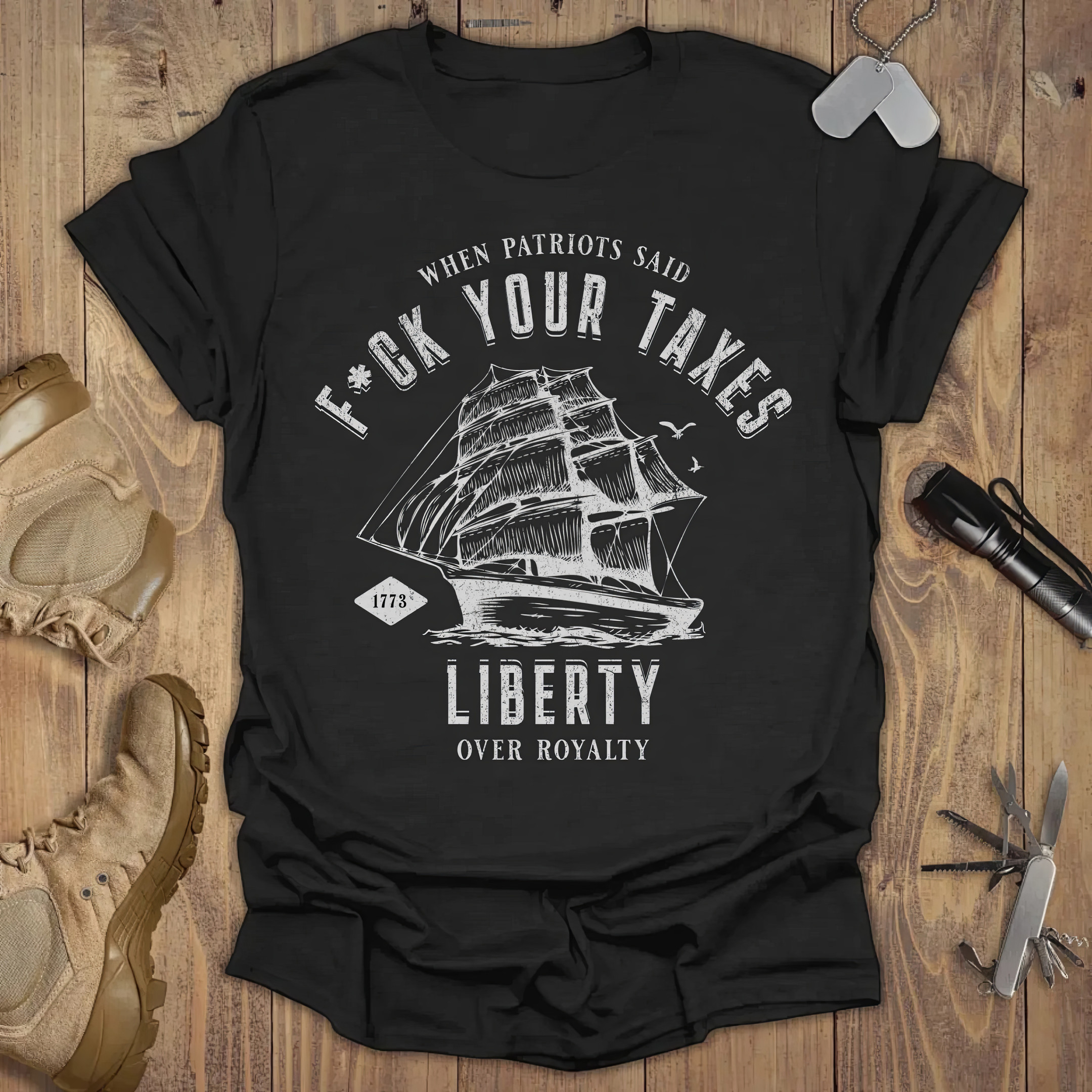 When Patriots Said Fck Your Taxes Liberty Over Royalty T-shirt Unique Gifts For Mom When Patriots Said Fck Your Taxes Liberty Over Royalty T-shirt Unique Gifts For Mom