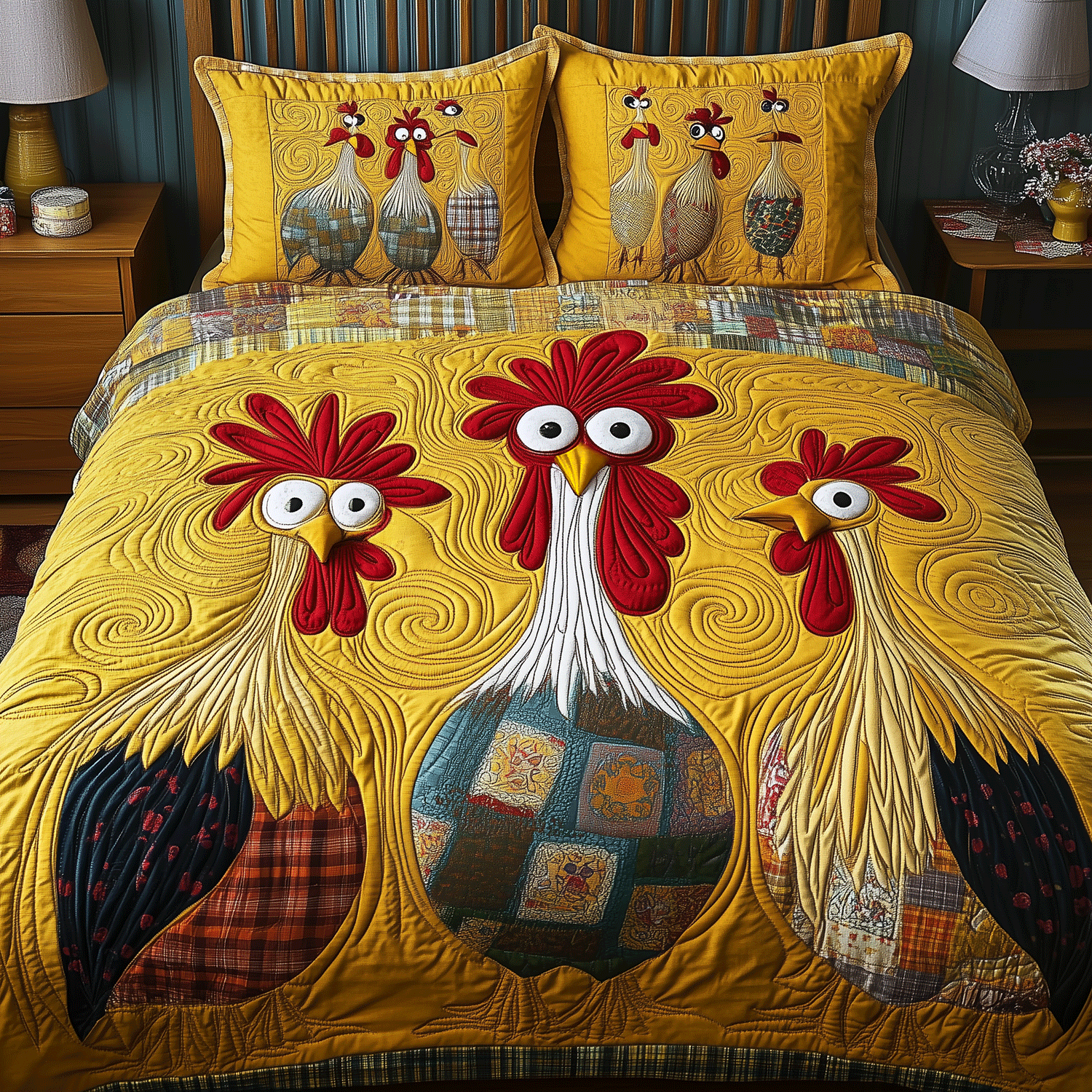 Whimsical Barnyard Bliss Quilted Bedding Set Horse Gifts For Adults Whimsical Barnyard Bliss Quilted Bedding Set Horse Gifts For Adults