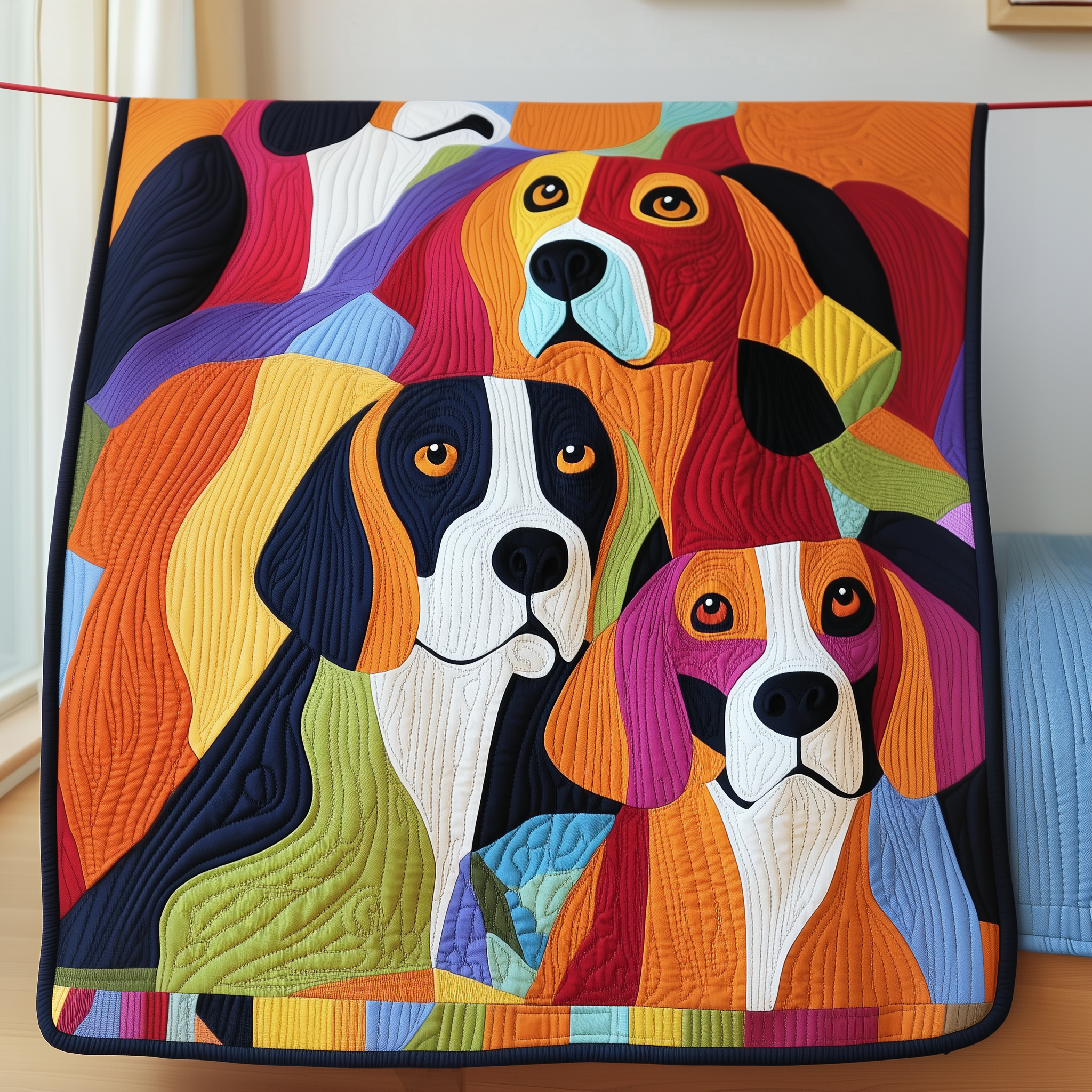 Whimsical Beagle Quilted Blanket Experience True Personal Comfort with Our Blanket Whimsical Beagle Quilted Blanket Experience True Personal Comfort with Our Blanket