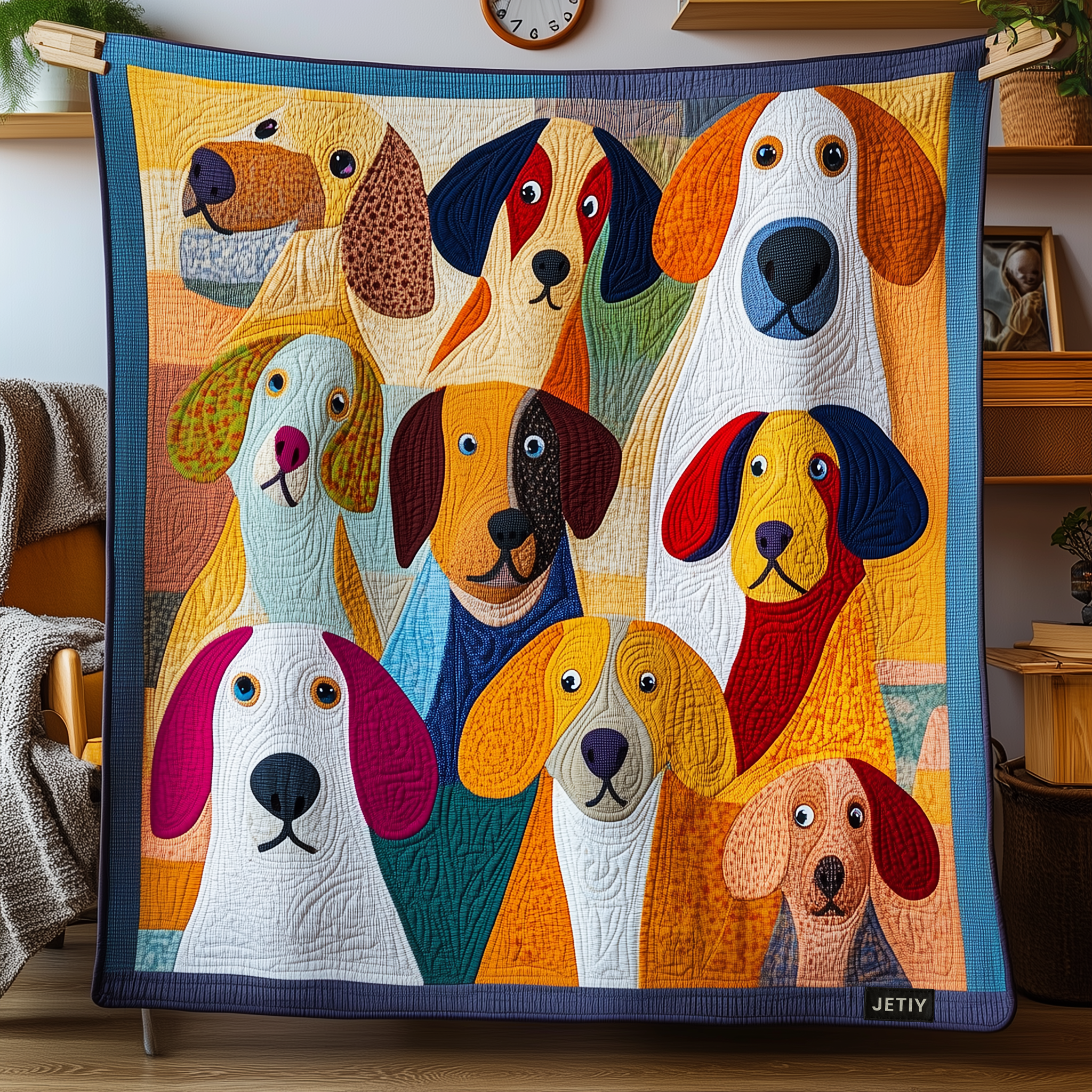 Whimsical Beagle Quilted Blanket Feel Like Royalty with a Blanket Fit for Kings Whimsical Beagle Quilted Blanket Feel Like Royalty with a Blanket Fit for Kings