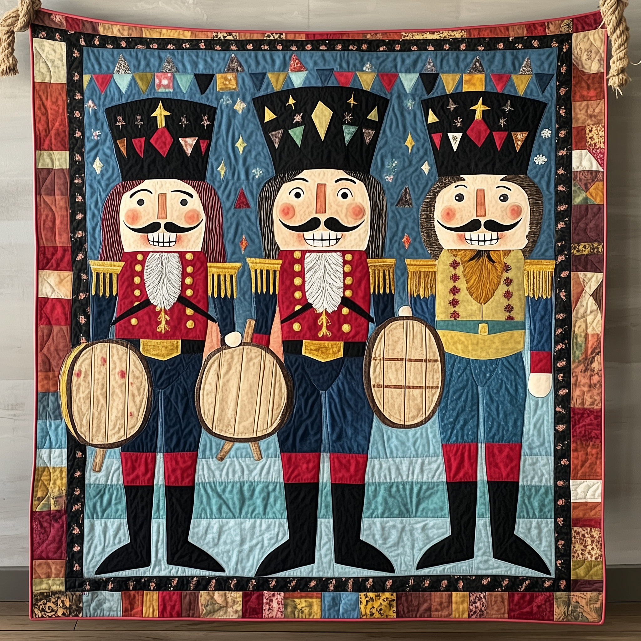 Whimsical Nutcracker Quilted Blanket Enjoy Tailored Comfort with Our Exclusive Blanket Whimsical Nutcracker Quilted Blanket Enjoy Tailored Comfort with Our Exclusive Blanket