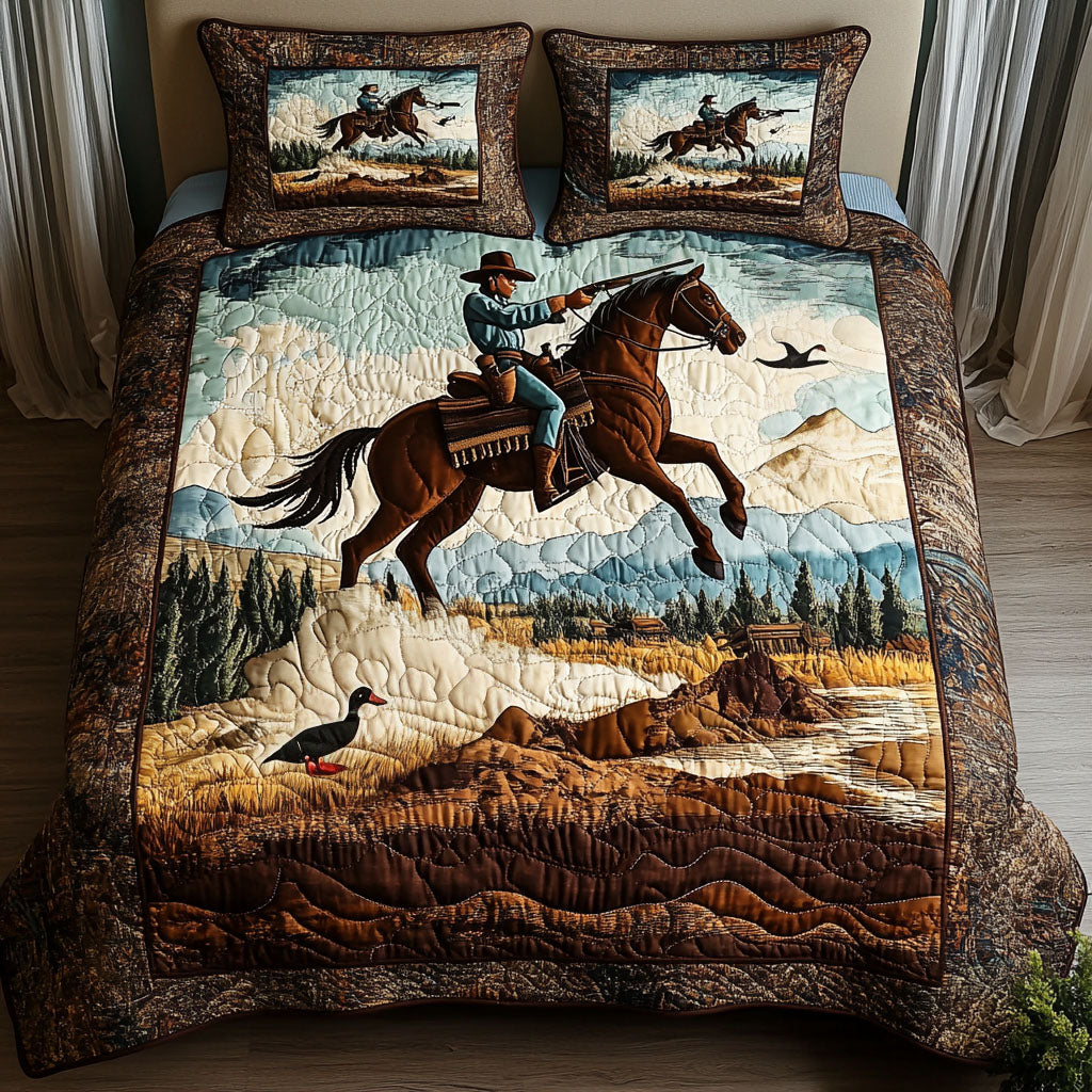 Wild West Quilted Bedding Set Tree Of Life Gifts For Him Wild West Quilted Bedding Set Tree Of Life Gifts For Him