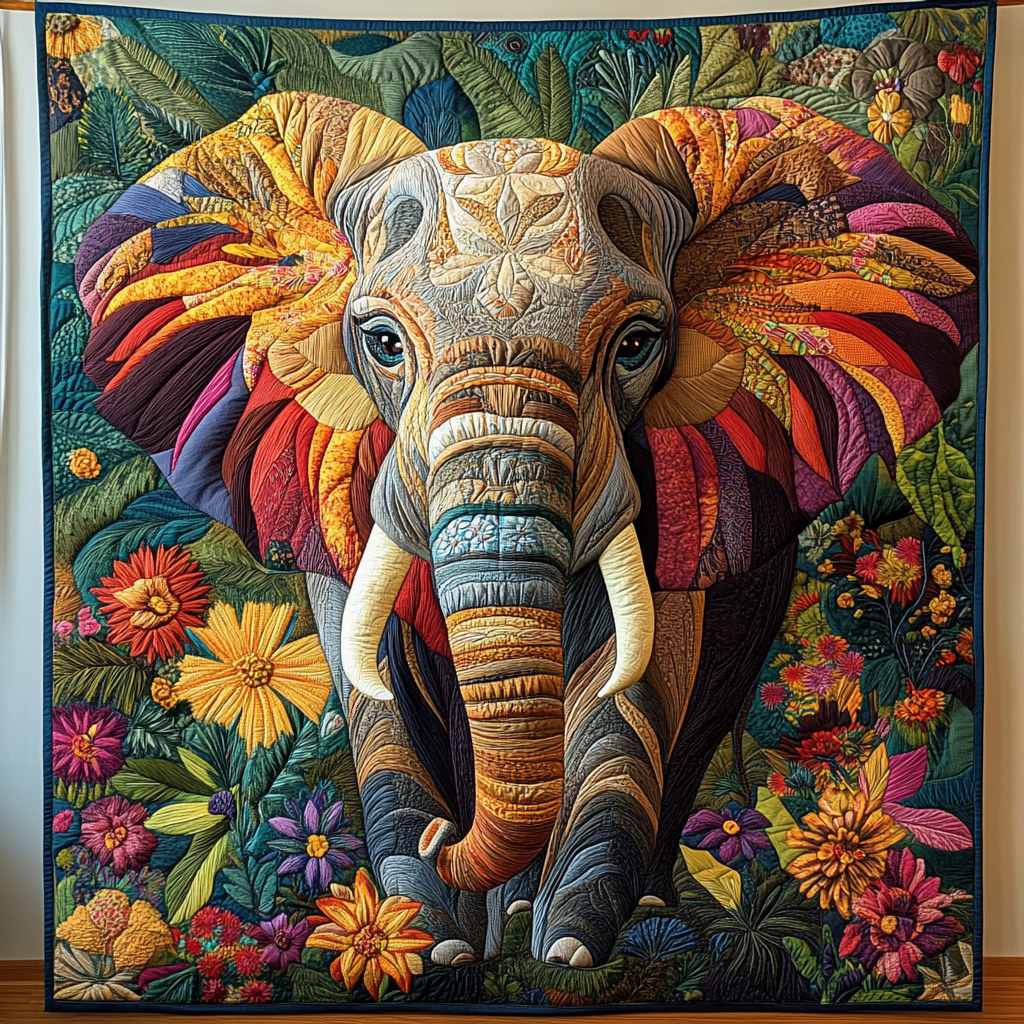 Wild Whisper Quilted Blanket Best Gifts For Elephant Lovers Wild Whisper Quilted Blanket Best Gifts For Elephant Lovers