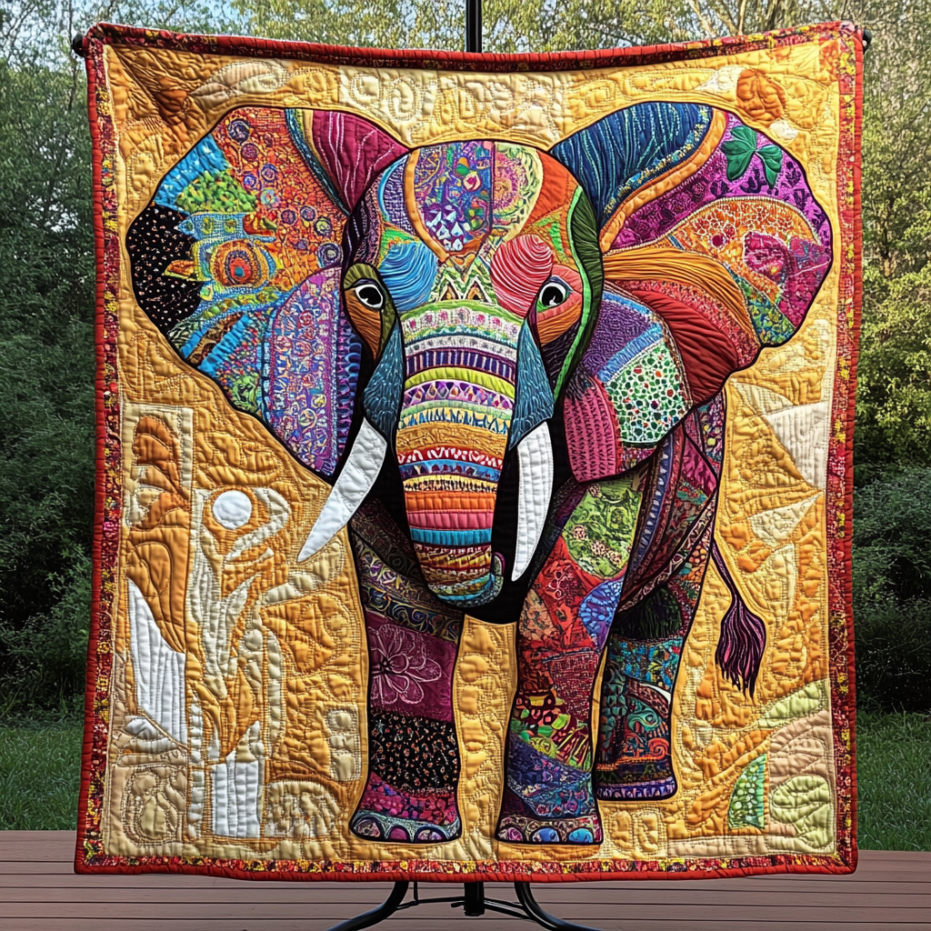 Wild Whispers Quilted Blanket Elephant Gifts For Women Wild Whispers Quilted Blanket Elephant Gifts For Women