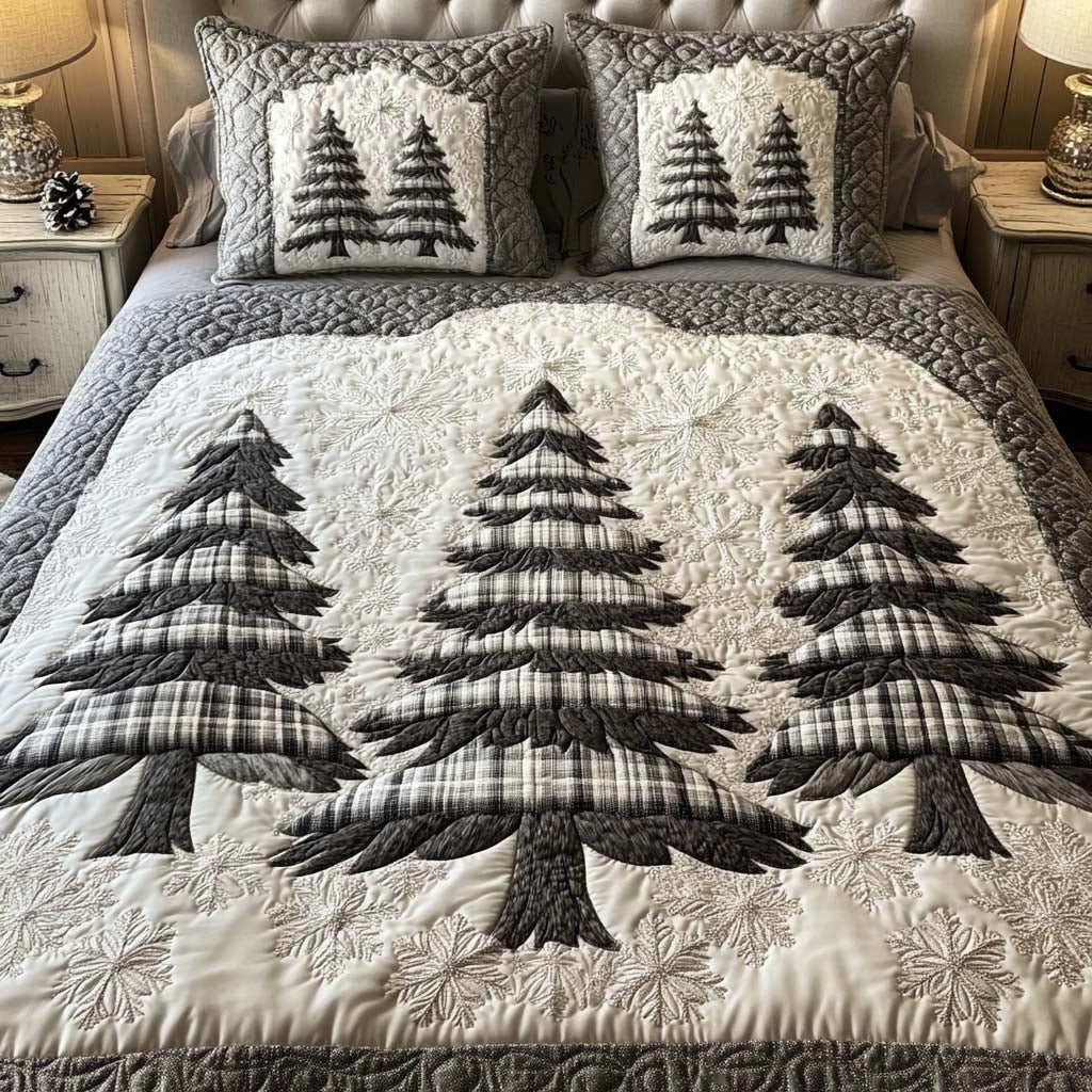 Winter Whisper Quilted Bedding Set Family Xmas Present Ideas Winter Whisper Quilted Bedding Set Family Xmas Present Ideas