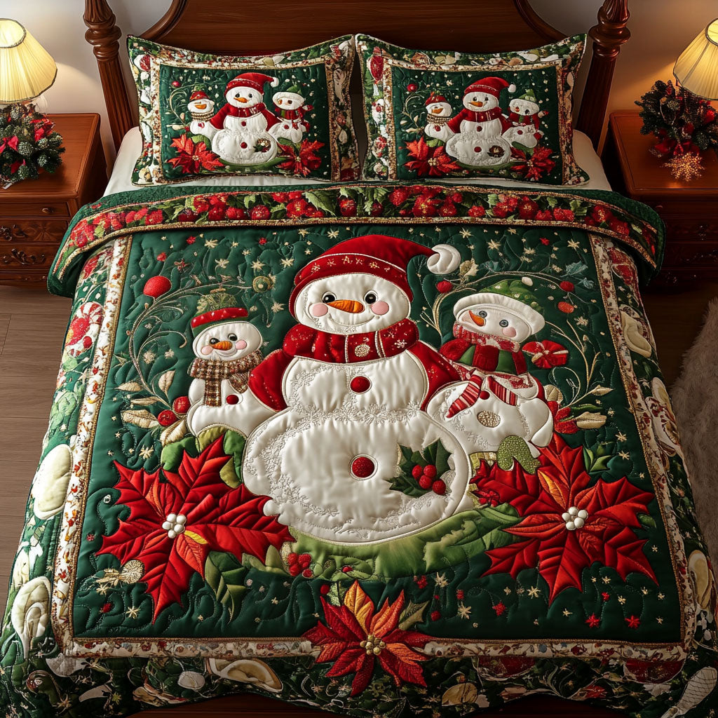 Winter Wonderland Quilted Bedding Set Tree Of Life Gifts For Her Winter Wonderland Quilted Bedding Set Tree Of Life Gifts For Her
