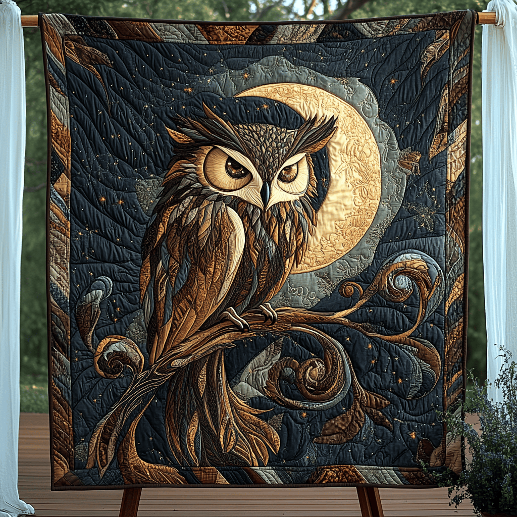 Wise Wings Quilted Blanket Owl Gifts For Adults Wise Wings Quilted Blanket Owl Gifts For Adults